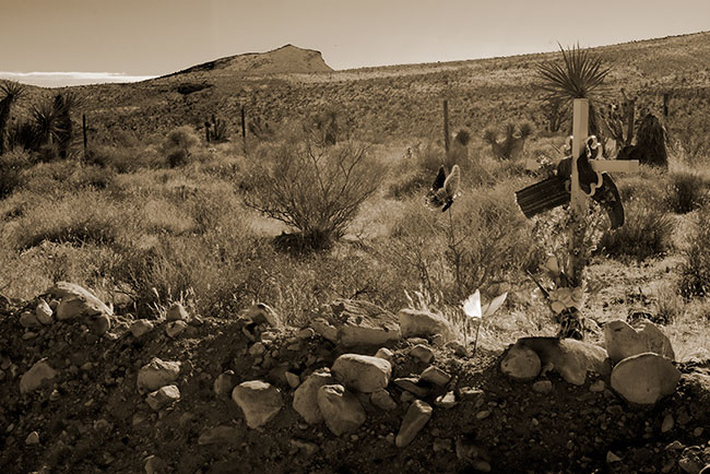 Cross and two Butterflies
