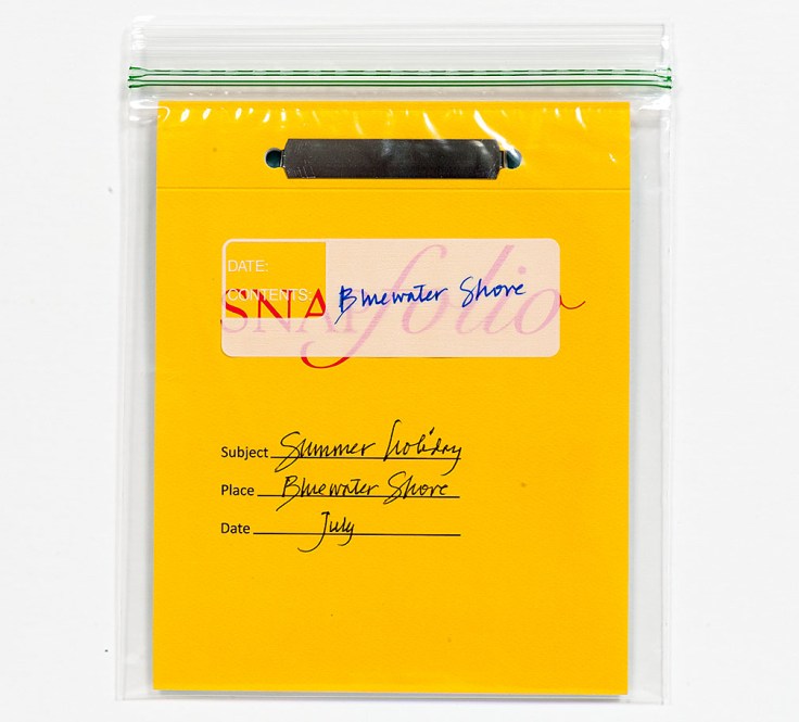 Bluewarter Shore artist book